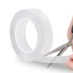 Băng Keo 2 Mặt Siêu Dính Trong Suốt Dày 1mm A1914- 3 Mét