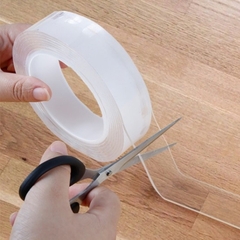 Băng Keo 2 Mặt Siêu Dính Trong Suốt Dày 1mm A1914- 3 Mét