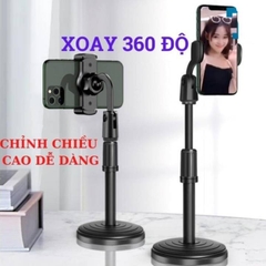 Giá Đỡ Điện Thoại Live Stream Xem Phim Học online Quay 360 Độ A2642