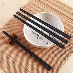 Sét 10 Đôi đũa sợi thủy tinh SHIKISAI Nhật Bản Kháng khuẩn Chất Liệu Nhựa chống ẩm mốc A2012
