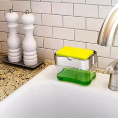 Hộp Đựng Nước Rửa Chén Đựng Xà Phòng Rửa Chén Bát Có Vòi Bơm A2652
