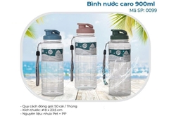 Bình Nước Học Sinh/ Sinh viên Caro Việt Nhật 900ml (0099)A1523