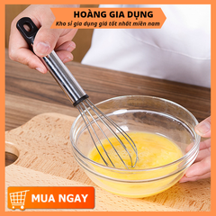Cây Đánh Trứng Thép Không Gỉ Đánh Bông Trứng Tiện Dụng A2151