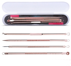 Bộ 4 Cây Nặn mụn 2 Đầu Nặn Mụn Đầu Đen Chuyên Dụng A1021