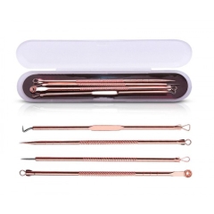 Bộ 4 Cây Nặn mụn 2 Đầu Nặn Mụn Đầu Đen Chuyên Dụng A1021