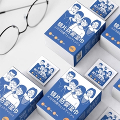 Hộp 100 Khăn Lau Kính Nano Chống Mờ Sương, Vân Tay A4052
