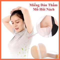 Túi 2 Miếng Dán Khử Mùi Hôi Nách Chống Thấm Mồ Hôi Giúp Khô Thoáng A2542
