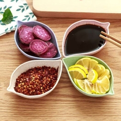Chén Bát Đựng Gia Vị Hình Chiếc Lá Dĩa Đựng Nước Chấm A1141