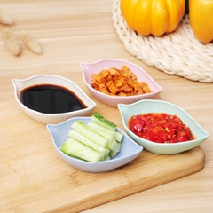 Chén Bát Đựng Gia Vị Hình Chiếc Lá Dĩa Đựng Nước Chấm A1141