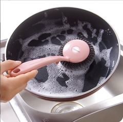 Cọ Xoong Nồi Miếng Rửa Chén Dĩa Có Tay Cầm A2231