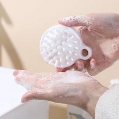 Lược Gội Đầu Massage Silicon Kích Thích Mọc Tóc Kích Thích Mọc Tóc (Màu Trắng) A2134