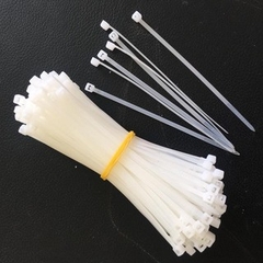 Dây Rút Nhựa Đen Trắng Bọc 100 Dây 150 x 2.5mm A1842