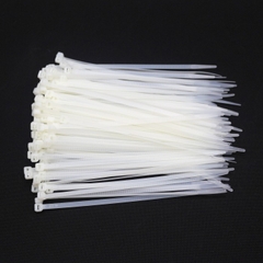 Dây Rút Nhựa Đen Trắng Bọc 100 Dây 150 x 2.5mm A1842