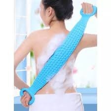 Dây Tắm Chà Lưng Silicon Dây Chà lưng Tắm 2 Mặt Massage A5521