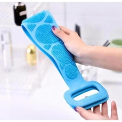 Dây Tắm Chà Lưng Silicon Dây Chà lưng Tắm 2 Mặt Massage A5521