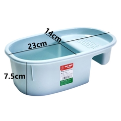 Khay Nhựa Lọc Rác Việt Nhật Đựng Thức Ăn Thừa, Khay Đựng Đồ Rửa Chén Gác Bồn (VN5755) A1663