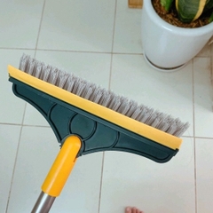 Cây Chà Sàn Nhà Tắm Đa Năng 2 Trong 1, Chổi Cọ Sàn Và Gạt Nước A5322