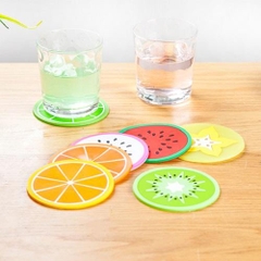 Đế lót ly Silicon Hình Trái Cây A1017