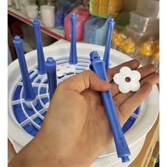 Khay Úp Ly Cốc Việt Nhật 8 Hoa , Giá Úp Bình Sữa, Úp Bình Nước Đa năng (6219) A4652