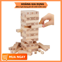 Đồ Chơi Rút Gỗ 54 Thanh Loại To Thông Minh Cho Bé ( LOẠI TO) A4311