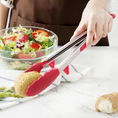 Dụng Cụ Gắp Nóng Bọc Nhựa Gắp Đồ Ăn Nóng Kẹp Gắp Nấu Nhà Bếp A1843
