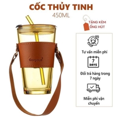 Cốc Thủy Tinh GorGous Quai Xách 450ml K252