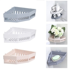 Kệ Nhà Tắm Dán Tường Tam Giác, Kệ Đựng Gia Vị Hokori Việt Nhật Dày Dặn Dán Tường Đựng Đồ Đa Năng (5610) A5532
