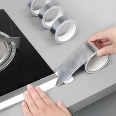 Băng Keo Nhôm Chịu Nhiệt Chống Thấm Nước Dán Bồn Rửa Bếp Nứt Dải Nhà Bếp Phòng A1414