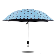 Ô Dù Gấu BROWN Đi Mưa Đi Nắng Gấp Gọn A4642