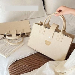Túi Xách Gấu Nỉ 40x30CM Cute Dễ Thương A1564