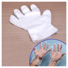Bịch 100 Gram Găng Tay PE trong suốt dùng 1 lần, găng tay nấu ăn, bao tay dọn dẹp vệ sinh siêu dai A5331