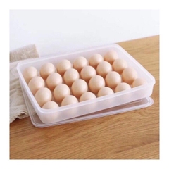 Hộp Đựng Trứng 24 Quả Có Nắp Đậy Nhựa Việt Nhật Khay Bảo Quản Trứng A1371