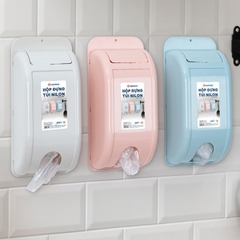 Hộp Đựng Túi Nilong Túi Đựng Rác Dán Tường Tiện Dụng Nhựa Việt Nhật (2755) A0942