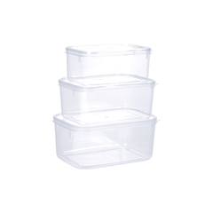 [ 2-300ML ] Hộp Lạnh Bầu Đựng Thức Ăn Trữ Thực Phẩm, Hộp Nhựa Đựng Đồ Ăn, Hộp Lưu Trữ Thức Ăn Bỏ Tủ Lạnh (6685) A2931-2