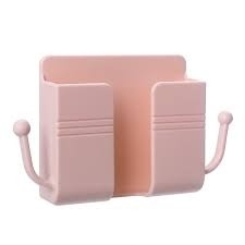 Kệ Dán Tường Đỡ Điện Thoại Sạc Pin Việt Nhật Có Móc Treo Đồ (5689) A1442