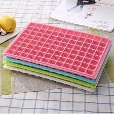 Khay Làm Đá Kim Cương 96 Ô, Khuôn Nhựa Làm Thạch 96 Viên Để tủ lạnh tiện lợi A5732