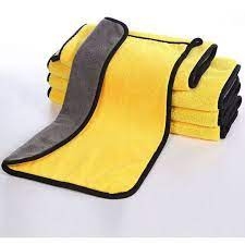 Khăn Lau Đa Năng Màu Vàng Lau Ô Tô Xe Hơi 30X30CM lau bếp lau kính lau tay 2 lớp siêu sạch siêu thấm hút A3844