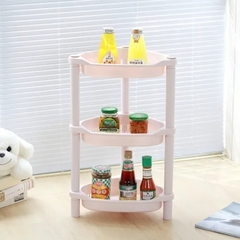 Kệ Góc Tam Giác Nhà Tắm 3 Tầng Việt Nhật, Kệ Dựng Gia Vị Lắp Ráp Xếp Gọn (5562-3) A1971