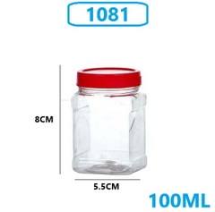 [ 100ML-Nhỏ ] Hũ Keo Nhựa Việt Nhật Đựng Gia Vị, Lọ Đựng thực phẩm Hạt Ngũ Cốc, Hộp thực phẩm (1081) A5641