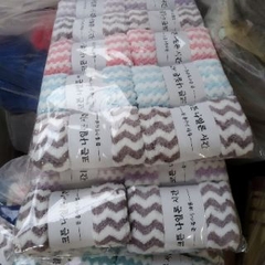 Khăn Mặt Nếp Sọc 30x50cm A0822 - Đã Cuộn