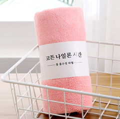 Khăn Tắm Hàn Quốc Cỡ Lớn 140 X 70CM Lông Cừu Siêu Dày Mềm Mịn A3141