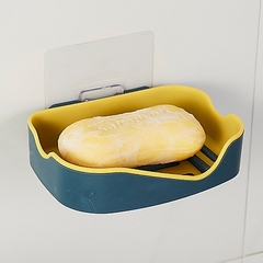 Khay Đựng Xà bông Dán Tường Kệ Dán Tường Kệ Nhà Tắm 2 Lớp A1854