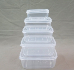 [ 2-300ML ] Hộp Lạnh Bầu Đựng Thức Ăn Trữ Thực Phẩm, Hộp Nhựa Đựng Đồ Ăn, Hộp Lưu Trữ Thức Ăn Bỏ Tủ Lạnh (6685) A2931-2
