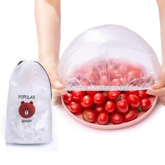 Set 100 Màng Bọc Thực Phẩm Có Túi Đựng Hình Gấu A5721