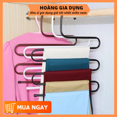 Móc Treo Quần Áo 5 Tầng Kim Loại Tiện Dụng Treo Đồ Đa Năng A3212