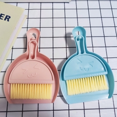Bộ chổi và hót rác mini để bàn, bộ ki hốt rác chổi vệ sinh bàn phím máy tính ô tô, vệ sinh phòng khách sofa L1342