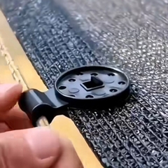 Sét 10 Kẹp khóa cố định lưới che nắng, kẹp bạt phủ, kẹp màng nhà kính, kẹp lưới chống côn trùng L1444