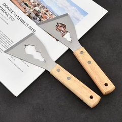 Xẻng cạo vệ sinh đa năng bằng thép không gỉ dày dặn, dụng cụ cạo xi măng, dụng cụ cạo nồi tường vữa L1032