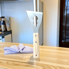 Xẻng cạo vệ sinh đa năng bằng thép không gỉ dày dặn, dụng cụ cạo xi măng, dụng cụ cạo nồi tường vữa L1032