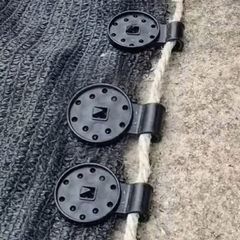 Sét 10 Kẹp khóa cố định lưới che nắng, kẹp bạt phủ, kẹp màng nhà kính, kẹp lưới chống côn trùng L1444